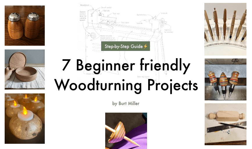 How to Start Woodturning: 7 Easy Projects for Beginners
